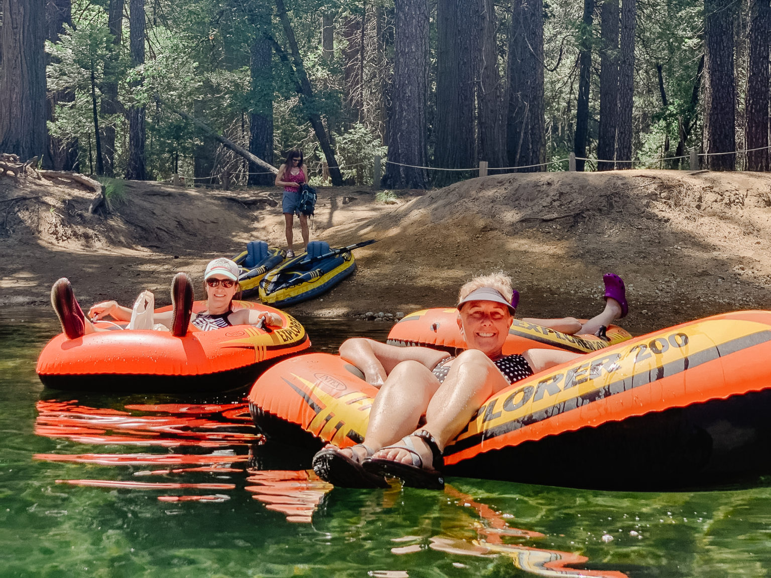 Floating the River in Yosemite! Shelley Van Wagenen